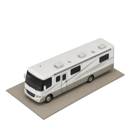 Large RV parking icon